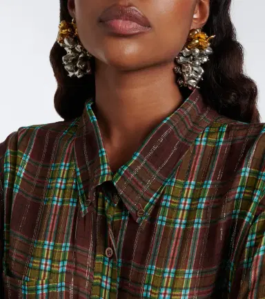 Dries Van Noten Checked shirt | Thumbnail 5