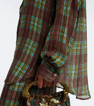 Dries Van Noten Checked shirt | Thumbnail 7