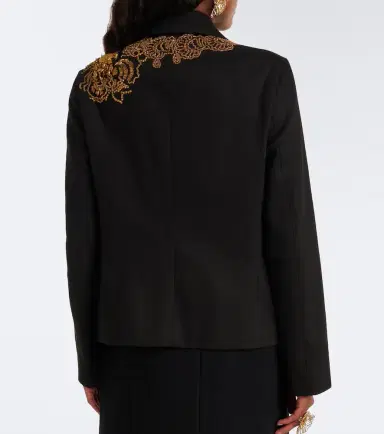 Dries Van Noten Embellished cotton jacket | Thumbnail 5
