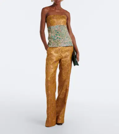 Dries Van Noten Jacquard bustier | Thumbnail 2
