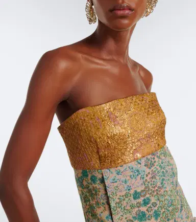 Dries Van Noten Jacquard bustier | Thumbnail 3