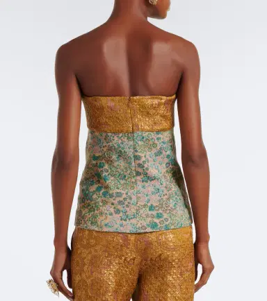 Dries Van Noten Jacquard bustier | Thumbnail 4