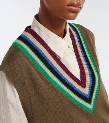 Dries Van Noten Virgin wool sweater vest | Thumbnail 6