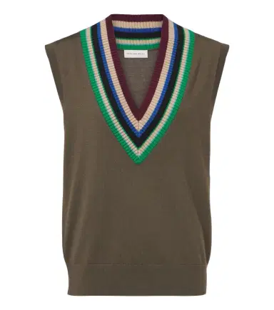 Dries Van Noten Virgin wool sweater vest | Thumbnail 1