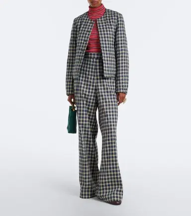 Dries Van Noten Striped cotton-blend turtleneck sweater | Thumbnail 2