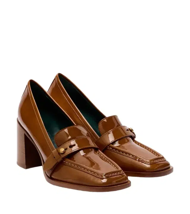 Zimmermann Astor patent leather loafer pumps