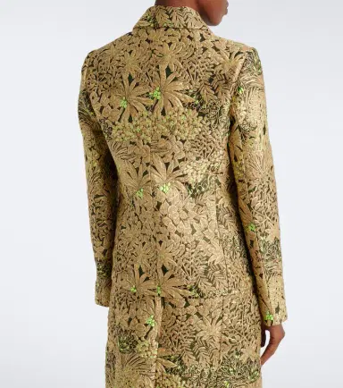 Dries Van Noten Floral jacquard jacket | Thumbnail 2