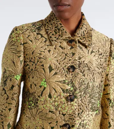 Dries Van Noten Floral jacquard jacket | Thumbnail 7