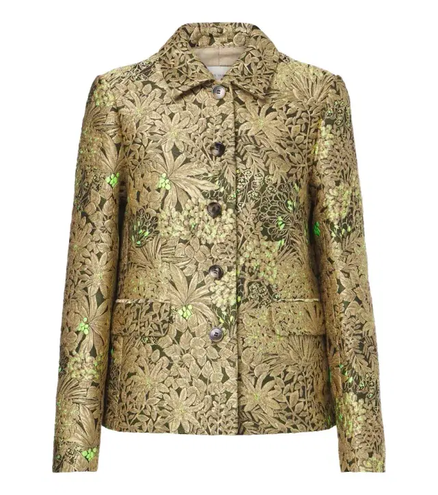Dries Van Noten Floral jacquard jacket