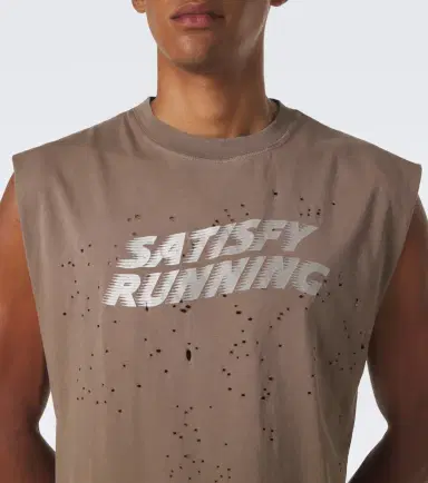 Satisfy MothTech printed cotton tank top | Thumbnail 3