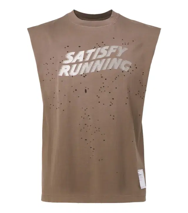 Satisfy MothTech printed cotton tank top