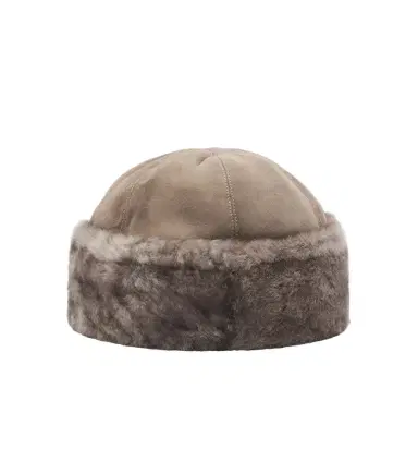 Nour Hammour Toki suede and shearling hat | Thumbnail 1 Nour Hammour Toki suede and shearling hat | Thumbnail 1