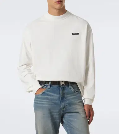Prada Cotton jersey T-shirt | Thumbnail 4
