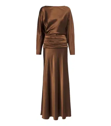 Staud Freda silk-blend satin cocktail dress | Thumbnail 1