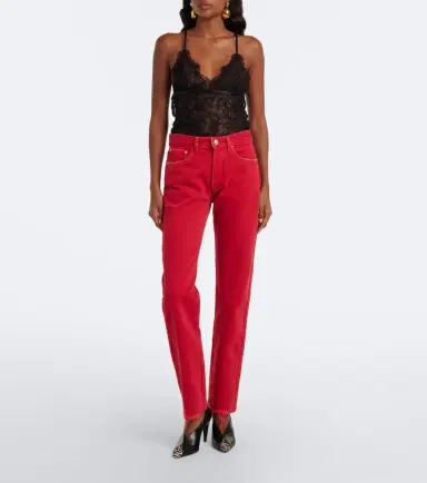 Isabel Marant Daya distressed slim jeans | Thumbnail 4 Isabel Marant Daya distressed slim jeans | Thumbnail 4