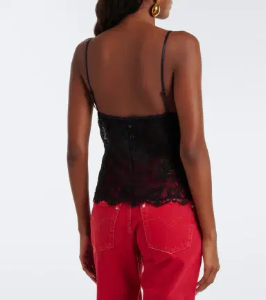 Isabel Marant Adiena silk-blend lace camisole | Thumbnail 3