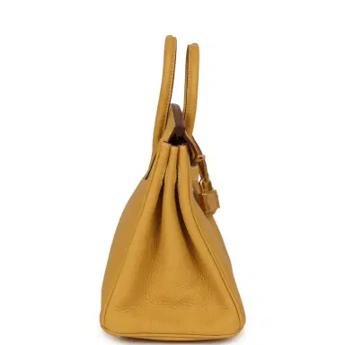 HERMÈS Hermes Birkin 25 Curry Togo Gold Hardware | Thumbnail 3 HERMÈS Hermes Birkin 25 Curry Togo Gold Hardware | Thumbnail 3