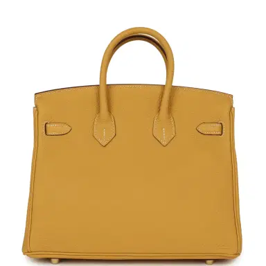 HERMÈS Hermes Birkin 25 Curry Togo Gold Hardware | Thumbnail 4 HERMÈS Hermes Birkin 25 Curry Togo Gold Hardware | Thumbnail 4