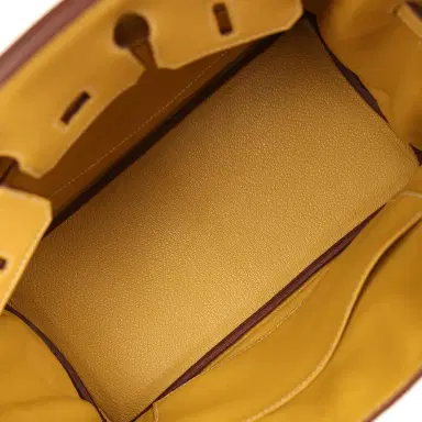 HERMÈS Hermes Birkin 25 Curry Togo Gold Hardware | Thumbnail 8 HERMÈS Hermes Birkin 25 Curry Togo Gold Hardware | Thumbnail 8