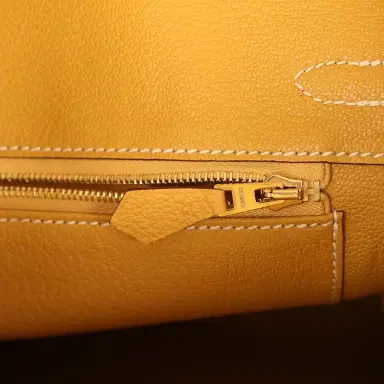 HERMÈS Hermes Birkin 25 Curry Togo Gold Hardware | Thumbnail 9 HERMÈS Hermes Birkin 25 Curry Togo Gold Hardware | Thumbnail 9
