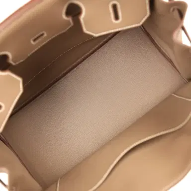 HERMÈS Hermes Birkin 35 Etoupe Togo Gold Hardware | Thumbnail 8 HERMÈS Hermes Birkin 35 Etoupe Togo Gold Hardware | Thumbnail 8