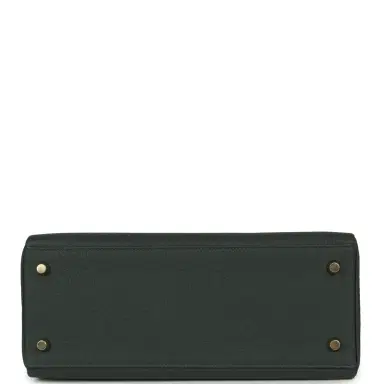 HERMÈS Hermes Kelly Retourne 28 Vert Mangrove Togo Permabrass Hardware | Thumbnail 6 HERMÈS Hermes Kelly Retourne 28 Vert Mangrove Togo Permabrass Hardware | Thumbnail 6