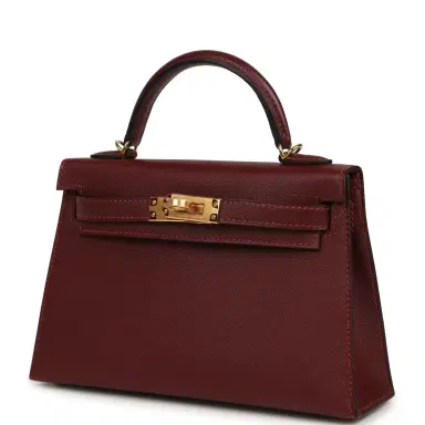 HERMÈS Hermes Kelly Sellier 20 Rouge H Madame Gold Hardware | Thumbnail 5 HERMÈS Hermes Kelly Sellier 20 Rouge H Madame Gold Hardware | Thumbnail 5