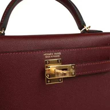 HERMÈS Hermes Kelly Sellier 20 Rouge H Madame Gold Hardware | Thumbnail 7 HERMÈS Hermes Kelly Sellier 20 Rouge H Madame Gold Hardware | Thumbnail 7