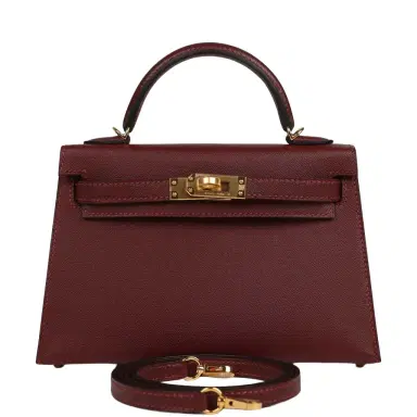 HERMÈS Hermes Kelly Sellier 20 Rouge H Madame Gold Hardware | Thumbnail 1 HERMÈS Hermes Kelly Sellier 20 Rouge H Madame Gold Hardware | Thumbnail 1