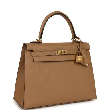 HERMÈS Hermes Kelly Sellier 25 Chai Epsom Gold Hardware | Thumbnail 2 HERMÈS Hermes Kelly Sellier 25 Chai Epsom Gold Hardware | Thumbnail 2