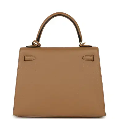 HERMÈS Hermes Kelly Sellier 25 Chai Epsom Gold Hardware | Thumbnail 4 HERMÈS Hermes Kelly Sellier 25 Chai Epsom Gold Hardware | Thumbnail 4