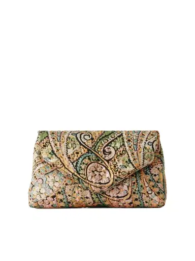 Dries Van Noten Paisley-jacquard Brocade Clutch | Thumbnail 1