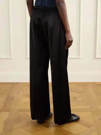 Dries Van Noten Puvis Wide-leg Satin Pants | Thumbnail 4