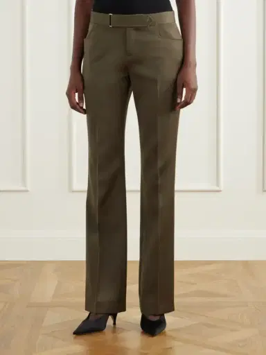 Balmain Wool Straight-leg Pants | Thumbnail 3 Balmain Wool Straight-leg Pants | Thumbnail 3