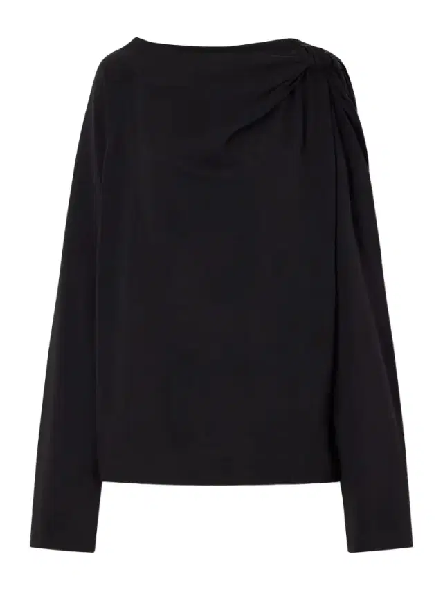 Dries Van Noten Gathered Cotton-jersey T-shirt