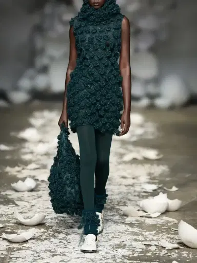 Pauline Dujancourt Amber Layered Floral-appliquéd Crochet And Organza Mini Dress | Thumbnail 5 Pauline Dujancourt Amber Layered Floral-appliquéd Crochet And Organza Mini Dress | Thumbnail 5