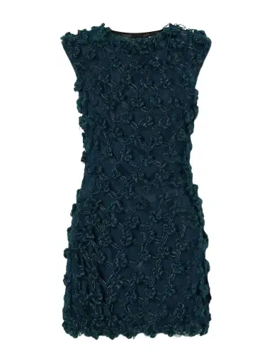 Pauline Dujancourt Amber Layered Floral-appliquéd Crochet And Organza Mini Dress | Thumbnail 1 Pauline Dujancourt Amber Layered Floral-appliquéd Crochet And Organza Mini Dress | Thumbnail 1