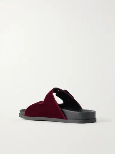 Ancient Greek Sandals Selestia Velvet Sandals | Thumbnail 3 Ancient Greek Sandals Selestia Velvet Sandals | Thumbnail 3