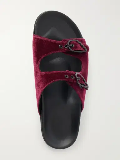 Ancient Greek Sandals Selestia Velvet Sandals | Thumbnail 6 Ancient Greek Sandals Selestia Velvet Sandals | Thumbnail 6