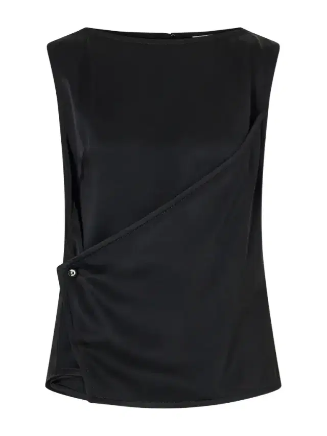 Lanvin Satin Wrap Top