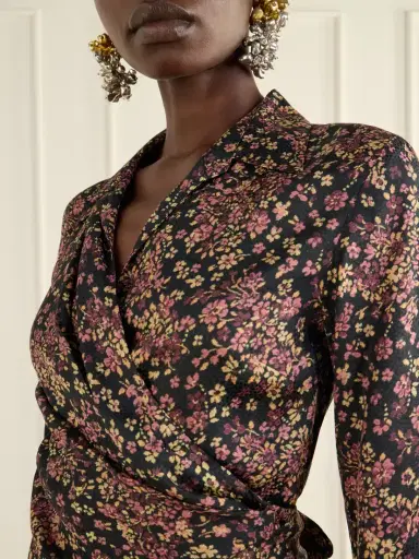 Dries Van Noten Floral-jacquard Shirt | Thumbnail 4