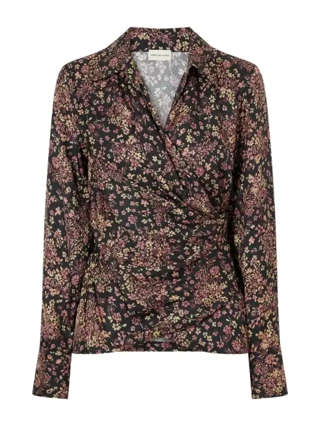 Dries Van Noten Floral-jacquard Shirt