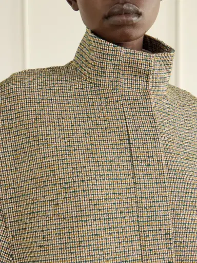 Dries Van Noten Checked Bouclé Jacket | Thumbnail 5