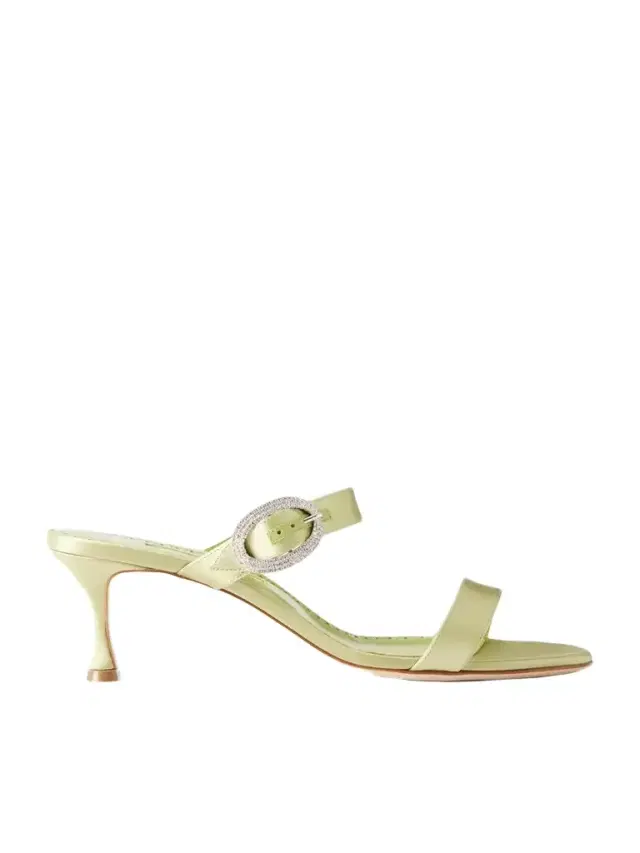 Zutosanmu 50 Crystal-embellished Satin Sandals Zutosanmu 50 Crystal-embellished Satin Sandals