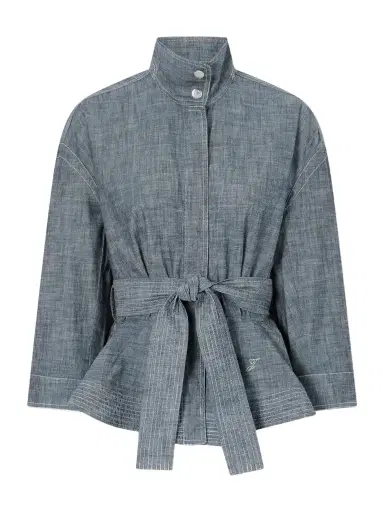 Jacquemus La Veste Cabana Belted Cotton Jacket | Thumbnail 1