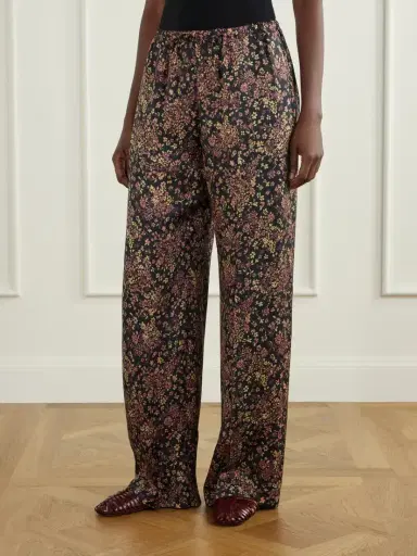Dries Van Noten Floral-print Crepe Straight-leg Pants | Thumbnail 3