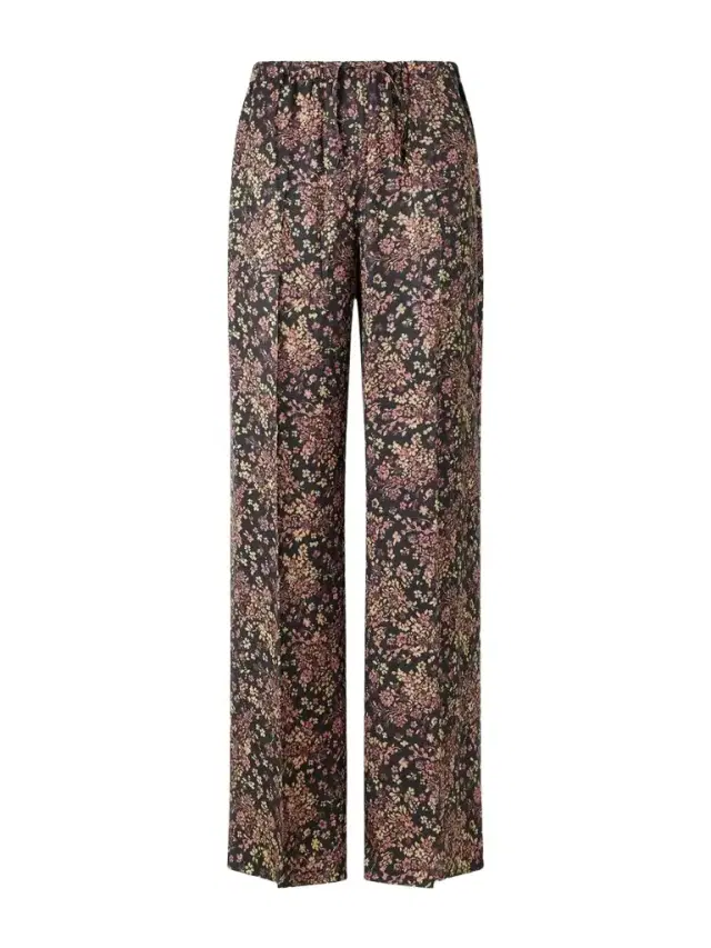 Dries Van Noten Floral-print Crepe Straight-leg Pants