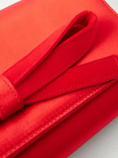 Carolina Herrera Ribbon-detailed Satin Clutch | Thumbnail 4