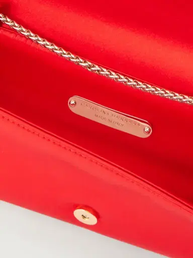Carolina Herrera Ribbon-detailed Satin Clutch | Thumbnail 5