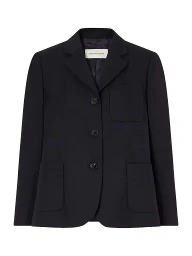 Dries Van Noten Wool-crepe Blazer | Thumbnail 1 Dries Van Noten Wool-crepe Blazer | Thumbnail 1